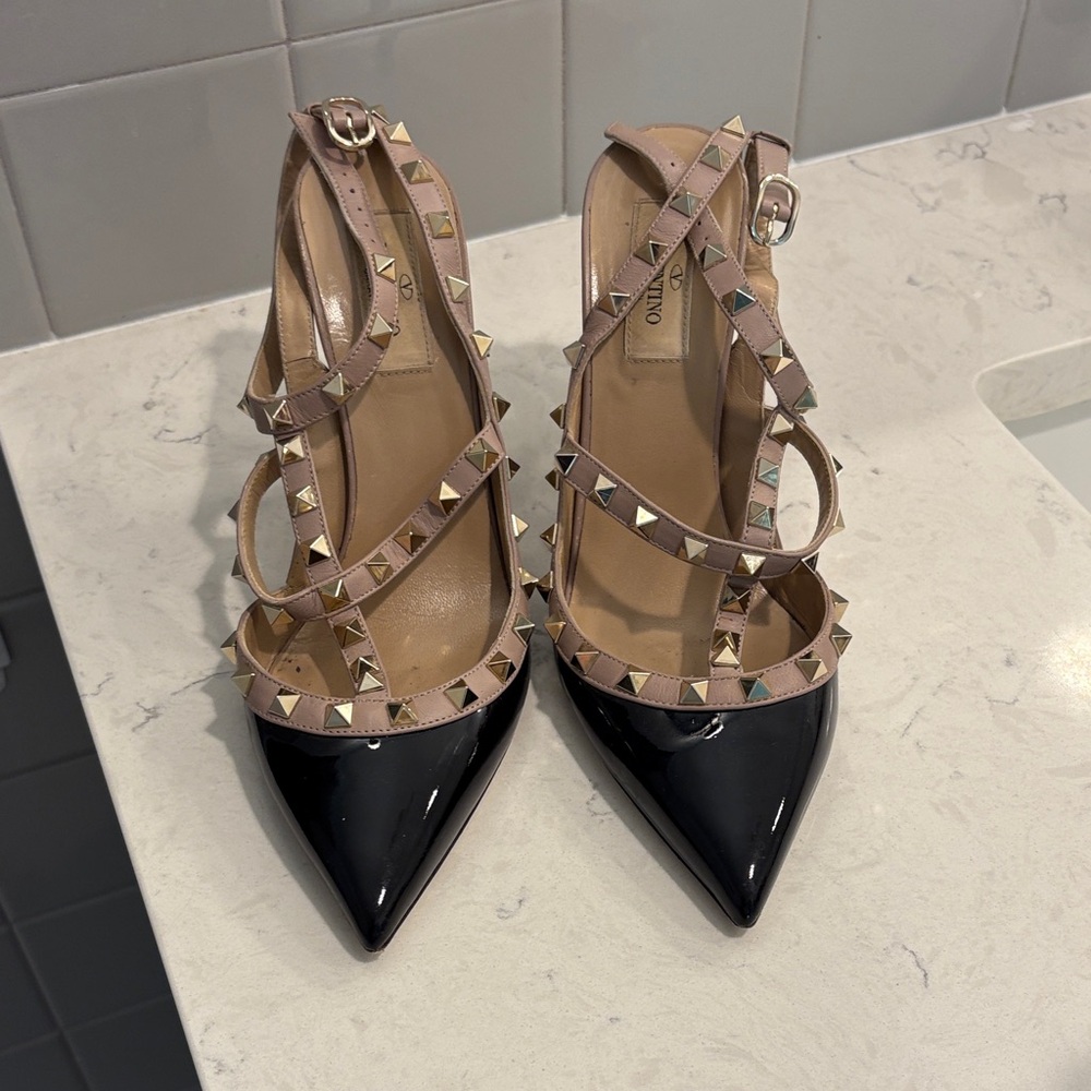 Valentino rock stud heels